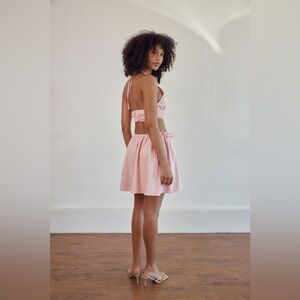 NWT Sabo Skirt Women’s Backless Caliana Dress in Pink Size L